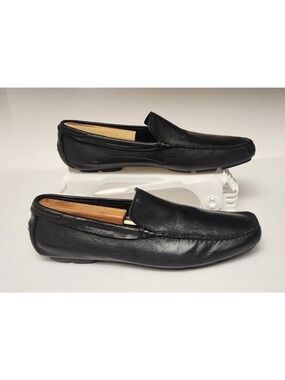 Too Boot Key Largo Men's Black Deerskin Leather Loafer Driving Shoes Size 9.5